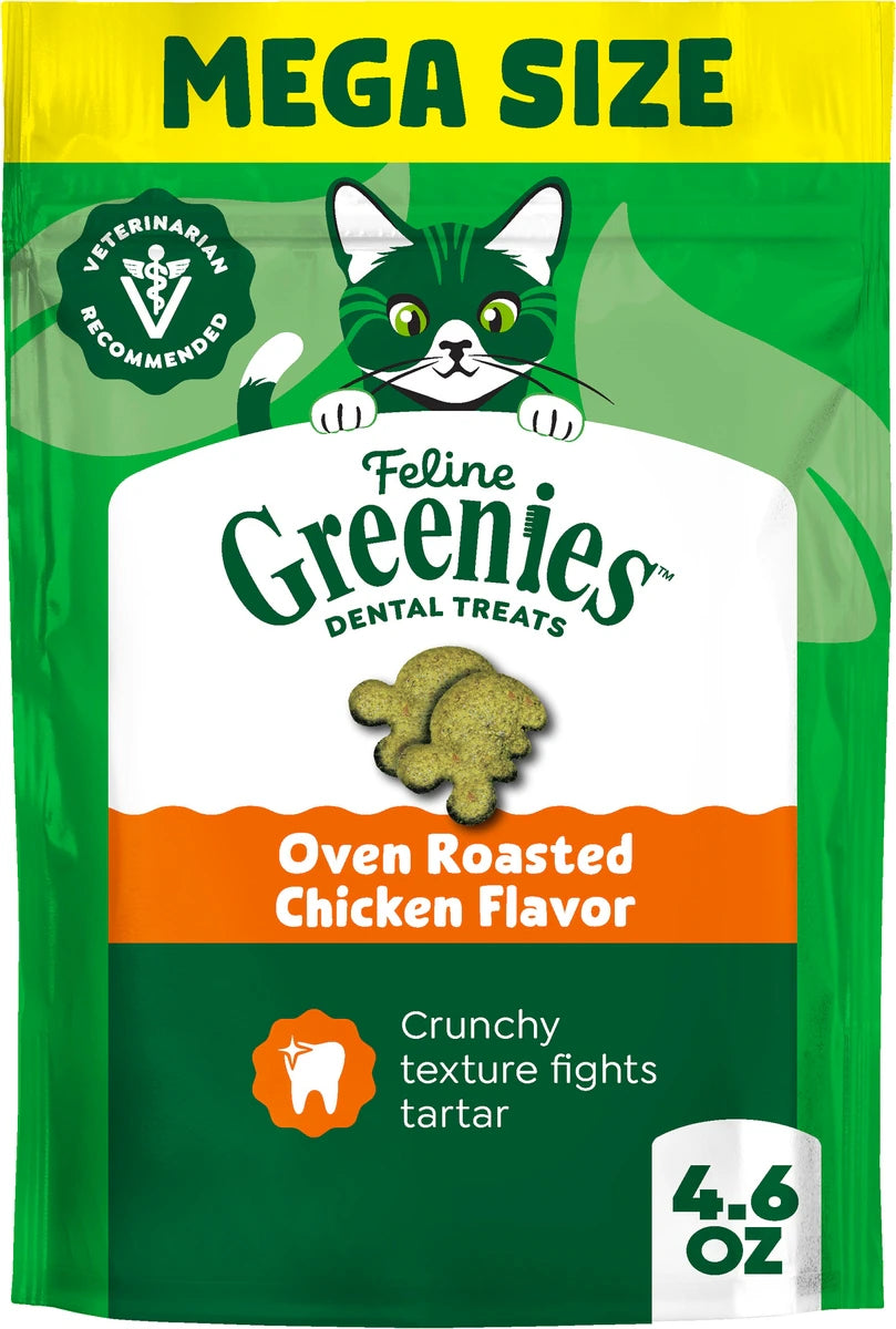 Feline Greenies Roasted Chicken 4.6oz