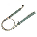 Dog Leash Denim & Beige